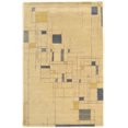 thumbnail image 1 of Aspire Wool Lazer Ivory & Blue 2' x 3' Accent Rug, 1 of 3