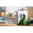 thumbnail image 2 of Ahgly Tapis Rond Lavable en Machine Intérieur Transitionnel Vert Forêt Foncé, 7 Pieds Rond, 2 of 7