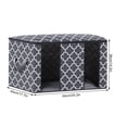 thumbnail image 2 of CEHVOM Large Thickening Finishing Storage Bag Four-Leaf Quilt Bag Storage Containers Clearance, 2 of 2