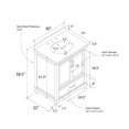 thumbnail image 3 of DHP Sunnybrooke 30 Inch Bathroom Vanity, Green, 3 of 9