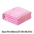 thumbnail image 3 of Heliisoer Super Soft Warm Solid Warm Micro Plush Fleece Blanket Throw Rug Sofa Bedding 70x100cm, 3 of 3