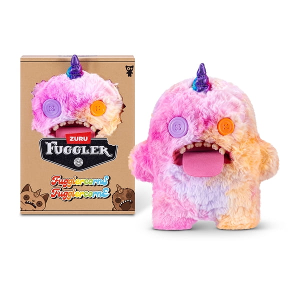 Fuggler Fugglercorns 9 Inch (Oogah Boogah) by ZURU - Ugly Monster Plush for All Ages