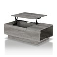 thumbnail image 3 of Bowery Hill Table Basse à Plateau Relevable en Bois, Chêne Gris Vintage, 3 of 9