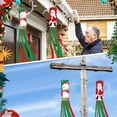 thumbnail image 3 of Baohd 2piece Holiday Windsocks Flag Easy Hanging And Wide Application Christmas Windsock Flag 1Set, 3 of 6