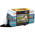 thumbnail image 1 of Camping Trailer Shaped Tin 550 PC Puzzle, 1 of 4