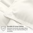thumbnail image 4 of Bare Home Goose Down Alternative Comforter Set - 2 Piece Set - Twin/Twin XL, Cream, 4 of 7