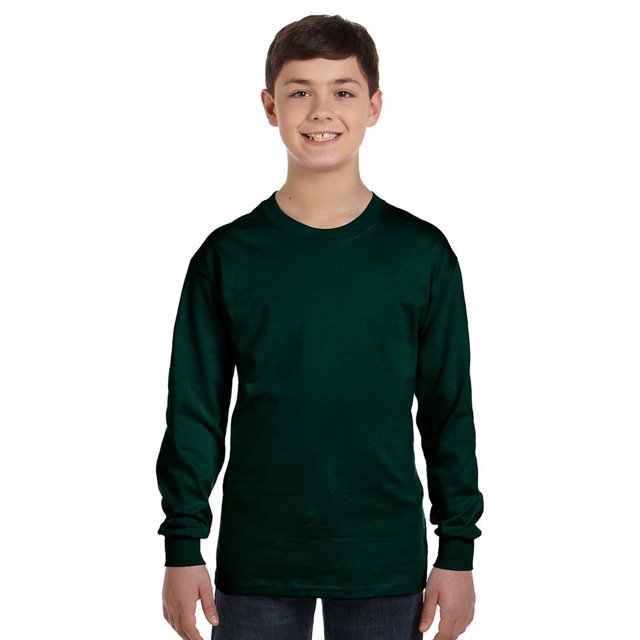 Gildan Gd 5400B Yth 5.3 Oz Hvy Ctn Ls