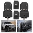 thumbnail image 4 of Lock Hood Pin Hood Cover Lock Car Hood Lock Latches Buckle Pins Catch With Key Fit For  JL 2018+, 4 of 8