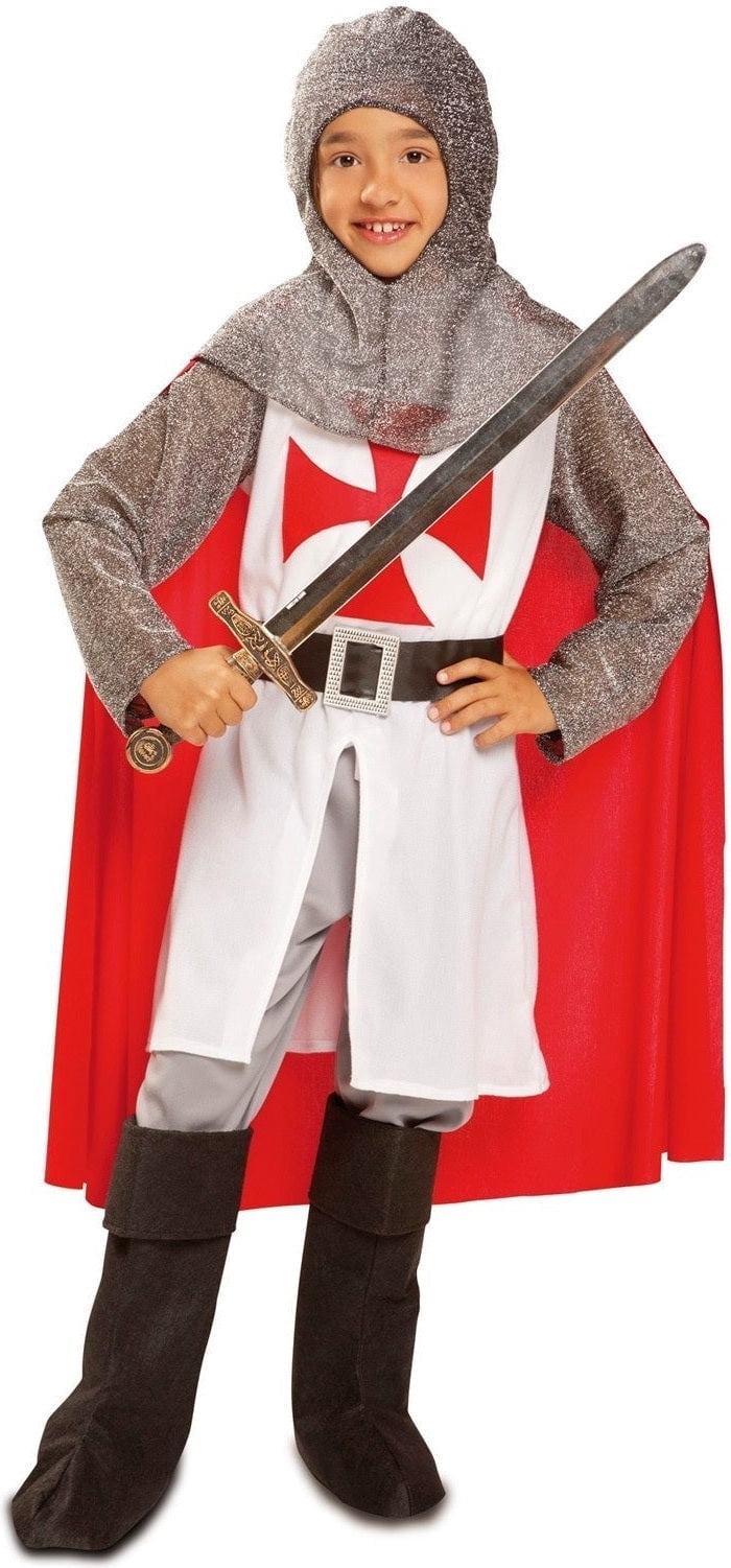 Costume De Chevalier MÃ©diÃ©val Avec Cape - Enfant