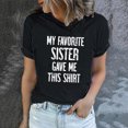 thumbnail image 1 of XZNGL Womens Funny Printed Pattern Casual Fashion Soild Color Short Sleeve Tops Blouse, 1 of 1