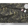 thumbnail image 3 of Soimoi Polyester Crepe Fabric Floral & Paisley Printed Fabric 1 Yard 42 Inch Wide, 3 of 3
