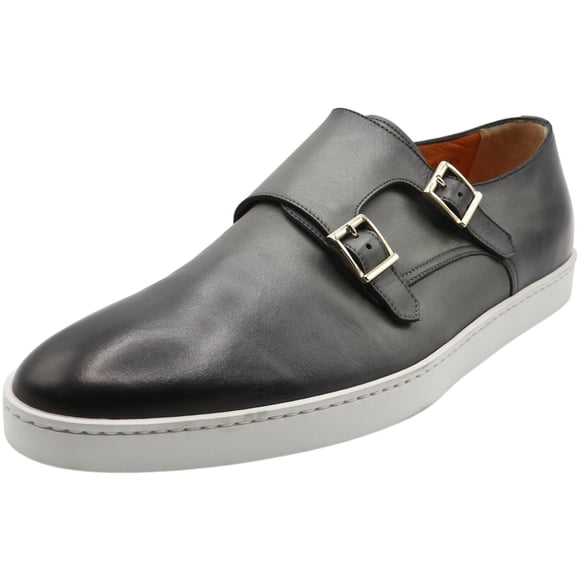 Bontoni Men's David Black Ankle-High Leather Oxford - 11 M