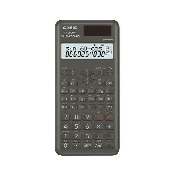 CASIO fx300MSplus2, calculatrice scientifique à 2 lignes