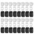 thumbnail image 3 of Pulley Wheels, 48Pcs POM Pulley Wheel Set High Accuracy With Rubber Bearing For 3D Printer Black Pulley, 3 of 8