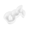 thumbnail image 4 of tamizeot Bougie Lapin Modèle en Silicone Argile Durable Décoration de Pâques Artisanat Réutilisable Style Blanc C, 4 of 4