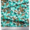 thumbnail image 2 of Soimoi polyester Crepe Fabric Two Tone Camouflage Printed Craft Fabric by the Yard 42 Inch Wide, 2 of 3