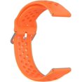 thumbnail image 4 of KOMI Band Compatible with Fitbit Versa 2 Watch,Soft Silicone Replacement Strap for Fitbit Versa/Versa Lite/SE Smart Fitness Watch Orange, 4 of 5