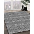 thumbnail image 3 of Ahgly Company Tapis d'Intérieur Lavable en Machine Carré Gris Dimmable, 3 Pieds Carré, 3 of 7