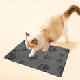 thumbnail image 2 of Rbaofujie Dorm Rug Pet Feeding Mat Diatom Mud Mat Non Slip Absorbent Mat Not Easy To Wear Out and Easy To Clean Suitable for Cats Dogs and Other Pet Rug for Bathroom, 2 of 6