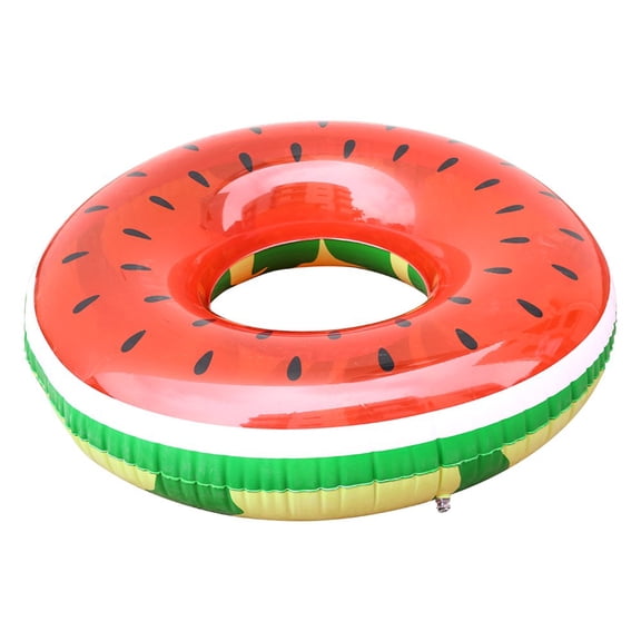 Grand Flotteur Gonflable Melon D\'eau pour Piscine, Bouée de Natation Radeau Jouet pour Enfants et Adultes
