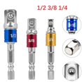 thumbnail image 3 of Bgsha 1pc Drill Socket Adapter Impact Driver with Hex Shank Extension Bar 1/4 3/8 1/2, 3 of 7