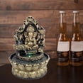 thumbnail image 3 of HandMade Hindu Statue Indoor Water Fountain Compact Home Decor, 3 of 7