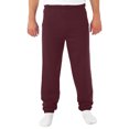 thumbnail image 1 of Jerzees Mens NuBlend Elastic Bottom Sweatpants, 3X, Maroon, 1 of 1