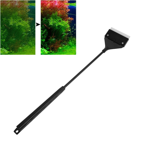 Scraper, Multifunctional Small Long Handle Safe Stable Fish Glass Scraper With 10 Blades For Saltwater For Freshwater 42cm / 16.5in,52cm / 20.5in,62cm / 24.4in