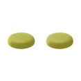 thumbnail image 3 of maskred Housses de Coussin Rondes pour Tabouret Confortable Polyester Imperméabilisation Douce Vert Jaune 2Set, 3 of 6
