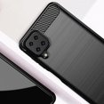 thumbnail image 2 of PANDACO Étui en Métal Brossé Noir pour Samsung Galaxy A12, 2 of 3