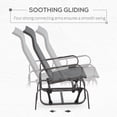 thumbnail image 4 of Outsunny Glider Swing Rocker Chair, 4 of 10