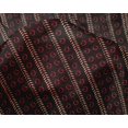 thumbnail image 4 of oneOone Silk Tabby Fabric Leaves & Swirl Block Printed Craft Fabric BTY 42 Inch Wide, 4 of 4