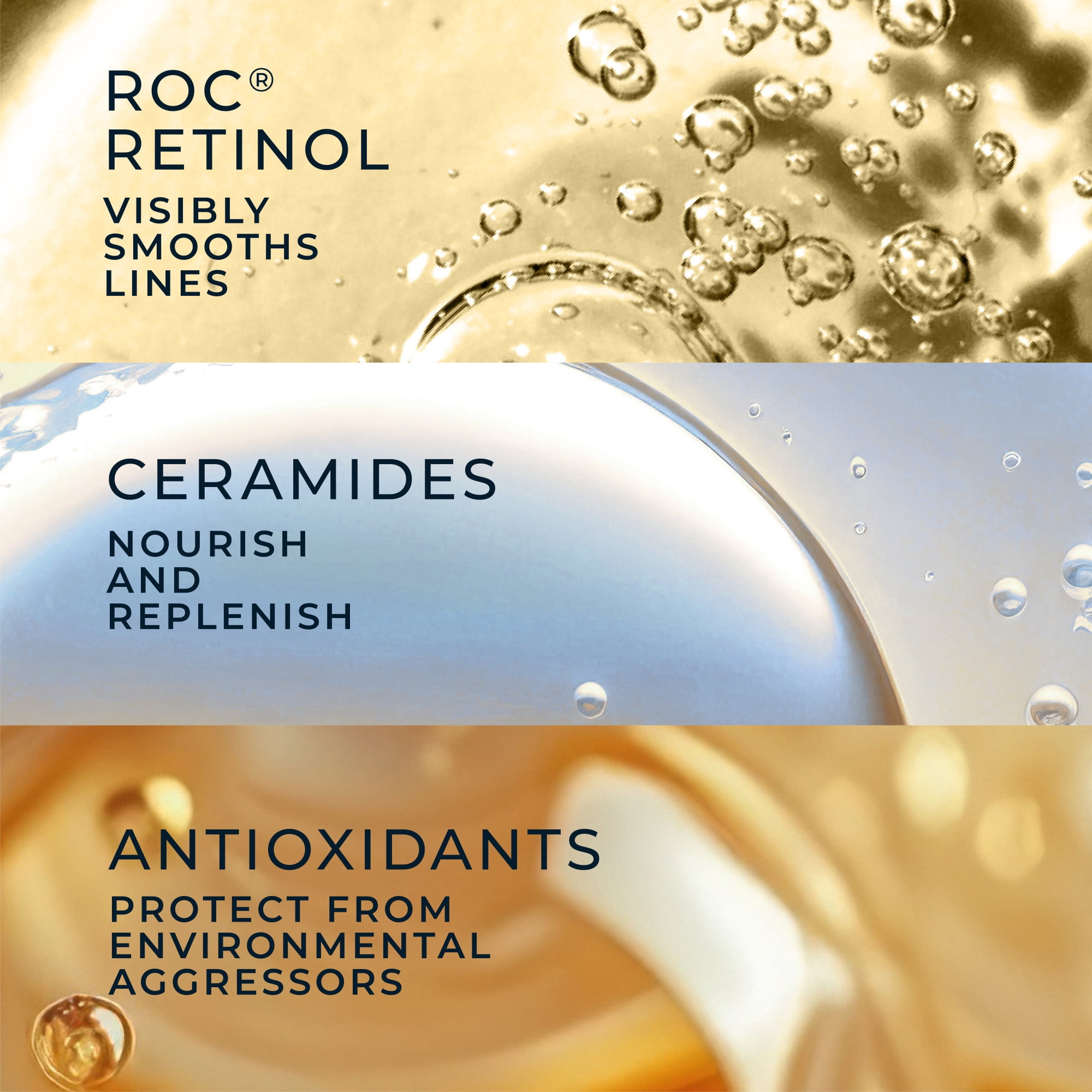 RoC Skincare - Retinol Correxion®️ - Line Smoothing Night Serum Capsules (10.5ml)