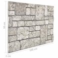 thumbnail image 4 of vidaXL 3D Wall Panels with Grey Brick Design 10 pcs EPS, 4 of 5