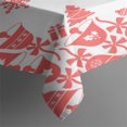 thumbnail image 3 of Merry Christmas Tablecloth Wrinkle Resistant Washable Tablecolths Table Covers Farmhouse Xmas Covered Snow Table Cover for Christmas Background Indoor Outdoor Birthday Rectangle,60x84inches, 3 of 5