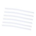 thumbnail image 4 of Sheet Binding Comb, 13mm Inner Diameter Spiral Binding Coil Easy Cutting Large Capacity  For Page White, 4 of 8