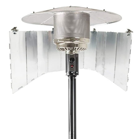 Smokitcen Adjustable Heat Focusing Reflector For Round Natural Gas And Propane Patio Heaters