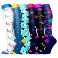 thumbnail image 2 of XZNGL Compression de Sport de Loisirs pour Hommes et Femmes, Tube Long de Compression pour Sports de Plein Air, Course et Mise en Forme, 6 Pcs, 2 of 2