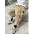thumbnail image 5 of Shorts Cargo pour Garçons Enfants, Shorts Décontractés Extensibles pour Jeunes Garçons, Bas Cargo d'Extérieur, 5 of 5