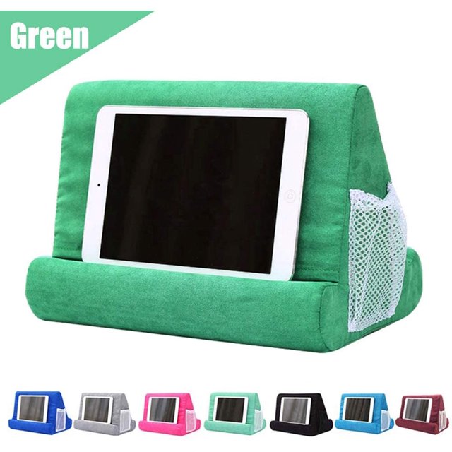 Oreiller Doux Support d'Oreiller pour Tablette pour Ipad Support Support de Téléphone pour Tablette à Angles Multiples Support pour les Genoux Support de Téléphone Mobile