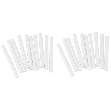 20 Pcs Filtre d'Humidificateur de Rechange Bâton Éponge en Coton pour Humidificateur Usb Diffuseur d'Arômes Générateur de Brume Humidificateur d'Air