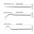 thumbnail image 2 of YABCSAZ Personal Care & Beauty Deals! Stainless Steel Toothpicks Kit, Teeth Cleaning Tools, Reusable Tooth Picks Set, Pocket Keychain Portable Metal Toothpicks For Travel on Clearance, 2 of 2