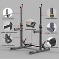 thumbnail image 4 of K KiNGKANG Squat Rack,Bench Press Rack Push up Multi-Function Barbell Rack Weight Lifting Gym Home Gym Equipment 440LB, 4 of 8