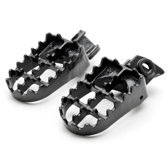 Krator MX Foot Pegs Motocross Dirt Bike Footrests L & R Compatible with 2000-2006 KTM 540 SXC