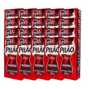 Pilão Café au sol 500g (20-Case) - Vivez le goût authentique du Brésil