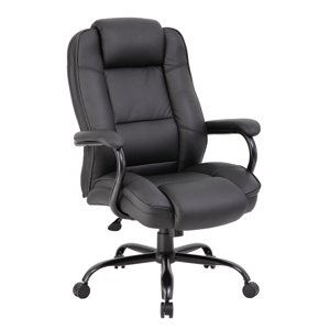 Boss Office Exécutif de service lourd Office Chaise en noir