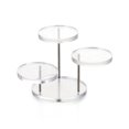 thumbnail image 1 of Multi-Layer Cupcake Stand Acrylic Tiered Serving  Cupcake Tower for Party  A, 1 of 7