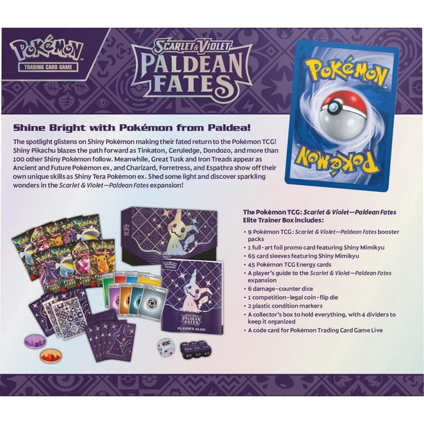 Pokémon TCG: Scarlet & Violet—Paldean Fates Elite Trainer Box