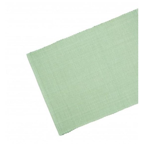 Mr. MJs Trading AG-07319-13x54 13 x 54 in. Ribbed Table Runner, Sage Green