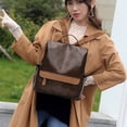 thumbnail image 2 of Sentmoon Backpack for Menk Travel Backpack Ladies Shoulder Bag Fashion Large Capacity Shoulder Handbag Travel Commuters Student School Bag for Work College Airplane, 2 of 7